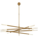Large Chandeliers Starburst by Visual Comfort Signature ( 268 | KW 5587AB-EC Rousseau ) 