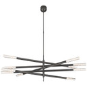 Large Chandeliers Starburst by Visual Comfort Signature ( 268 | KW 5587BZ-SG Rousseau ) 