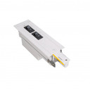Track Parts by W.A.C. Lighting ( 34 | WEDR-RT-1/2A-BK W Track ) 