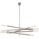 Large Chandeliers Starburst by Visual Comfort Signature ( 268 | KW 5587PN-SG Rousseau ) 