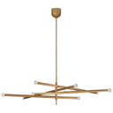 Large Chandeliers Geometric/Linear by Visual Comfort Signature ( 268 | KW 5589AB-CG Rousseau ) 