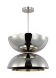 Pendants Metal Shade by Visual Comfort Modern ( 182 | SLPD13327N Shanti ) 