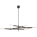 Large Chandeliers Starburst by Visual Comfort Signature ( 268 | KW 5589BZ-SG Rousseau ) 