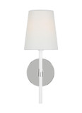 Sconces Single Candle by Visual Comfort Studio ( 454 | KSW1081PNGW Monroe ) 