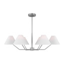 Large Chandeliers Candle by Visual Comfort Studio ( 454 | DJC1016BS Burke ) 