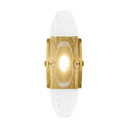 Sconces Single Glass by Visual Comfort Modern ( 182 | 700WSWYT15BR-LED927 Wythe ) 