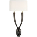 Sconces Double Candle by Visual Comfort Signature ( 268 | CHD 2461BZ-L Ruhlmann ) 