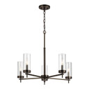 Mid. Chandeliers Glass Up by Visual Comfort Studio ( 454 | 3190305-778 Zire ) 