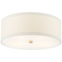 Flush Mounts Drum Shade by Visual Comfort Signature ( 268 | KS 4071G-L Walker ) 