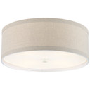 Flush Mounts Drum Shade by Visual Comfort Signature ( 268 | KS 4071LC-NL Walker ) 