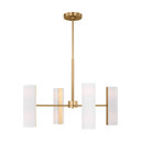 Mid. Chandeliers Drum Shade by Visual Comfort Studio ( 454 | DJC1058SB Capalino ) 