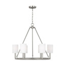 Mid. Chandeliers Candle by Visual Comfort Studio ( 454 | DJC1086BS Egmont ) 