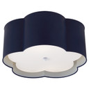 Flush Mounts Drum Shade by Visual Comfort Signature ( 268 | KS 4117NVY/WHT-FA Bryce ) 