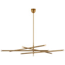 Large Chandeliers Geometric/Linear by Visual Comfort Signature ( 268 | KW 5595AB-ECG Rousseau ) 