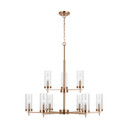 Mid. Chandeliers Glass Up by Visual Comfort Studio ( 454 | 3190309-848 Zire ) 