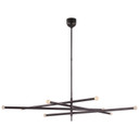 Large Chandeliers Geometric/Linear by Visual Comfort Signature ( 268 | KW 5595BZ-ECG Rousseau ) 