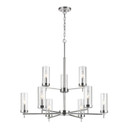 Mid. Chandeliers Glass Up by Visual Comfort Studio ( 454 | 3190309EN-05 Zire ) 
