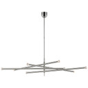 Large Chandeliers Geometric/Linear by Visual Comfort Signature ( 268 | KW 5595PN-CG Rousseau ) 