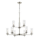 Mid. Chandeliers Glass Up by Visual Comfort Studio ( 454 | 3190309EN-962 Zire ) 
