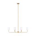 Linear/Island 4 Light + by Visual Comfort Studio ( 454 | 3609306EN-848 Foxdale ) 