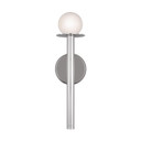 Sconces Single Glass by Visual Comfort Studio ( 454 | KW1001PN Nodes ) 