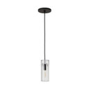 Mini Pendants Glass Down by Visual Comfort Modern ( 182 | SLPD277CB Horizon ) 