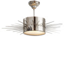 Semi-Flush Mts. Glass Down by Visual Comfort Signature ( 268 | SK 5202PN Soleil ) 