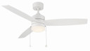 Fans Damp Location by W.A.C. Lighting ( 34 | F-072L-MW Atlantis ) 