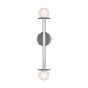Sconces Double Glass by Visual Comfort Studio ( 454 | KWL1012PN Nodes ) 