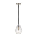 Mini Pendants Glass Down by Visual Comfort Modern ( 182 | SLPD278CN Alina ) 