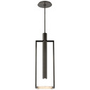 Pendants Open Frame by Visual Comfort Signature ( 268 | KW 5612BZ-ALB Melange ) 