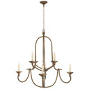 Mid. Chandeliers Candle by Visual Comfort Signature ( 268 | CHC 1494GI Flemish ) 