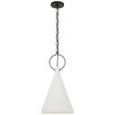 Pendants Metal Shade by Visual Comfort Signature ( 268 | SK 5361NR-PW Limoges ) 