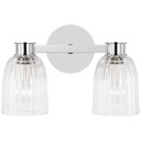 Bathroom Fixtures Two Lights by Visual Comfort Signature ( 268 | ARN 2502PN-CG Asalea ) 