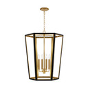 Foyer/Hall Lanterns Open Frame by Visual Comfort Studio ( 454 | AC1094MBKBBS Curt ) 
