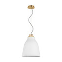 Pendants Metal Shade by Visual Comfort Modern ( 182 | SLPD29927WNB Forge ) 