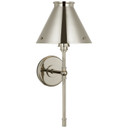 Sconces Single Candle by Visual Comfort Signature ( 268 | CHD 2532PN Parkington ) 