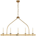 Linear/Island 4 Light + by Visual Comfort Signature ( 268 | CHC 1605AB Launceton ) 