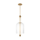 Mini Pendants Glass Down by Visual Comfort Modern ( 182 | SLPD31527CNB Cathedral ) 