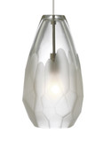 Multi-Systems Line Voltage Pendants by Visual Comfort Modern ( 182 | 700MOBRLFS Briolette ) 