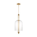 Pendants Glass Down by Visual Comfort Modern ( 182 | SLPD31727CNB Cathedral ) 