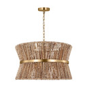 Mid. Chandeliers Drum Shade by Visual Comfort Studio ( 454 | DJP1063SB Thurlo ) 
