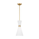 Mini Pendants Glass Down by Visual Comfort Studio ( 454 | DJP1101SB Belcarra ) 