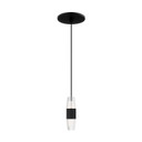 Mini Pendants Glass Down by Visual Comfort Modern ( 182 | SLPD38127B Lassell ) 