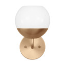 Sconces Single Glass by Visual Comfort Studio ( 454 | 4168101-848 Alvin ) 