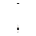 Mini Pendants Glass Down by Visual Comfort Modern ( 182 | SLPD38227B Lassell ) 