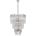Mid. Chandeliers Glass Down by Visual Comfort Signature ( 268 | SK 5423PN-CA Adele ) 