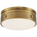 Flush Mounts Bowl Style by Visual Comfort Signature ( 268 | TOB 4062HAB-WG Hicks ) 