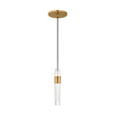 Mini Pendants Glass Down by Visual Comfort Modern ( 182 | SLPD39727NB Lassell ) 