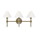 Bathroom Fixtures Three Lights by Visual Comfort Studio ( 454 | LV1043TWB Robert ) 